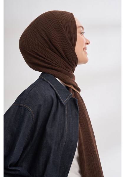 Biyeli Müslin Şal - Acı Kahve fiyatları