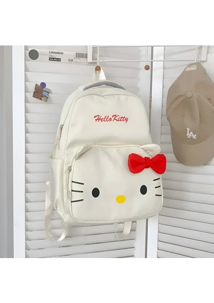 Sanrio Kuromi Cinnamoroll My Melody Hello Kitty Peluş Ayıcıklı Okul Çantası modelleri