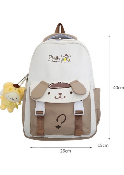 Sanrio Kuromi Cinnamoroll My Melody Hello Kitty Peluş Ayıcıklı Okul Çantası fırsatları