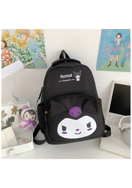 Sanrio Kuromi Cinnamoroll My Melody Hello Kitty Peluş Ayıcıklı Okul Çantası