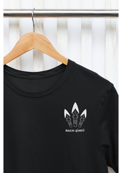 Bakın Şimdi Valorant Tişört Siyah