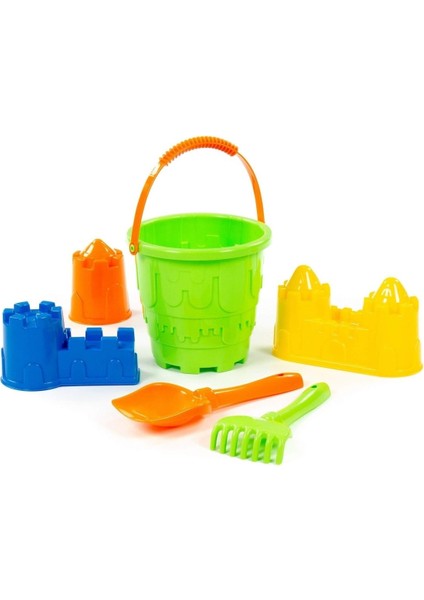 51776 Plaj Oyuncak Kova Kale Şato Seti Yeşil Renkli Eğlenceli Yüzme Günü Için fiyatları