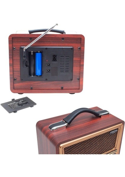 Usb/tf/fm/bluetooth Destekli Nostaljik Radyo RT-821 fiyatları