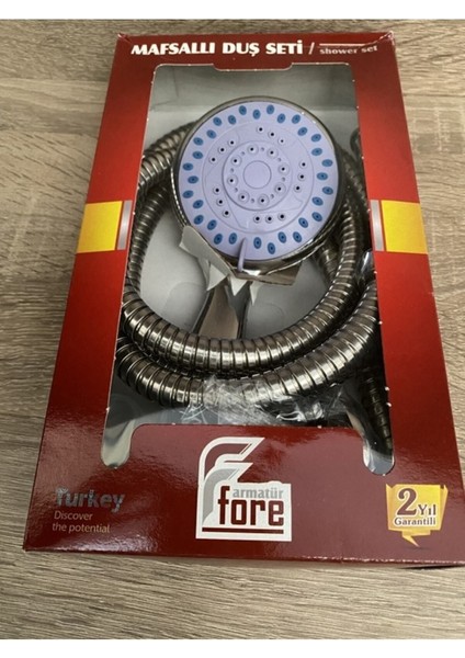 Ithalatçı Hortumlu Mafsallı Duş Fiskiyesi Fişkiyesi Başlığı Duşluk Seti Banyo Kuvet Duşakabin Spira