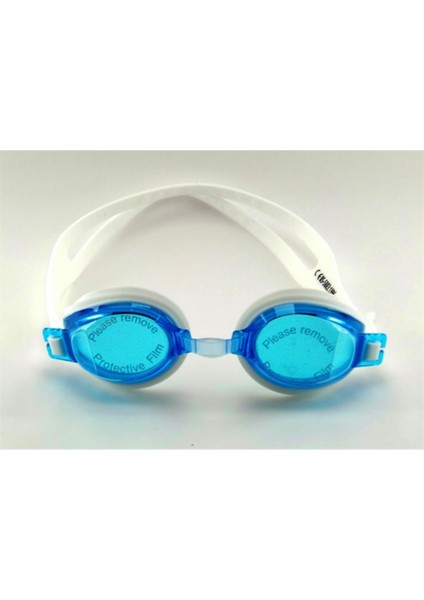 Mavi Silikon Yüzücü Gözlüğü, Havuz ve Deniz Kullanımı Için Rahat Tasarım