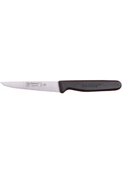 61004LZ - Sürmene Lazerli, Tırtıklı Sebze Bıçağı 9,5cm