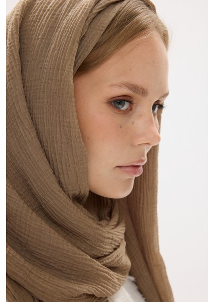 Pamuklu Müslin Şal - Taş fırsatları