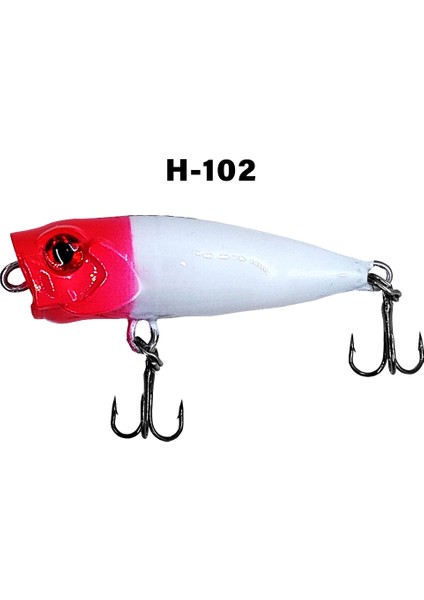 Hergele Popper 3,3 gr 40 mm Lrf Su Üstü Maket Sahte Balık Rapala Yem