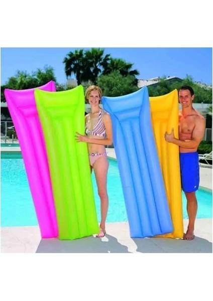 Şişme Deniz ve Havuz Yatağı, 183CM x 69CM, Rahat ve Pratik Kullanım Için Ideal fiyatları