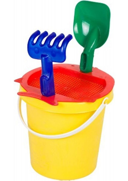 Renkli Büyük Oyuncak Kova Seti, Eğlenceli ve Kullanışlı Çocuk Oyuncağı Paketi