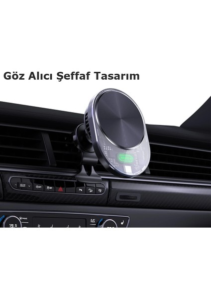 Memo GW01 Magsafe Araç Tutucu Drstr