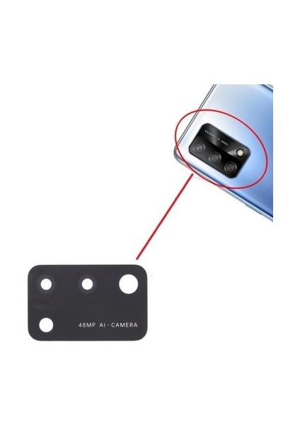 Oppo A74 Kamera Lens Camı