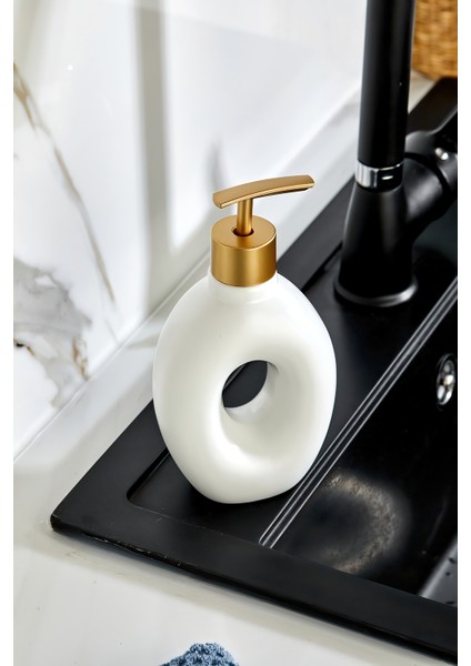 Lüx Porselen Banyo ve Mutfak Sıvı Sabunluk Deterjanlık fiyatları