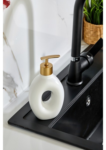 Lüx Porselen Banyo ve Mutfak Sıvı Sabunluk Deterjanlık fırsatları