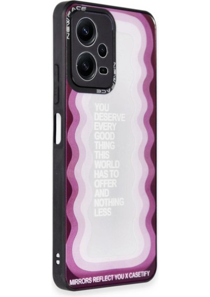 Xiaomi Redmi Note 12 5g Kılıf Mirror Desenli Kapak - Mirror - 5 Inslm
