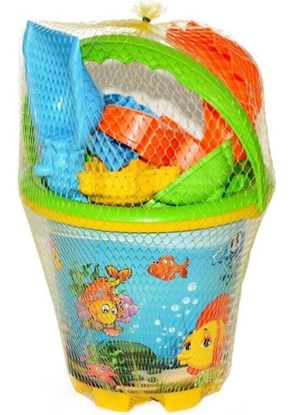 Resimli Oyuncak Aksesuarlı Kova, Eğlenceli ve Renkli Çocuk Oyuncağı fiyatları