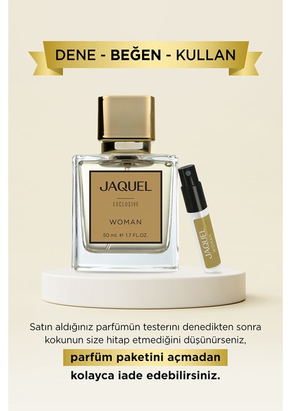 KJ203 Exclusive Kadın Parfüm 50ml, Çiçeksi – Meyveli Çarkıfelek, Çilek, Ananas, Orkide, Şakayık, Lily, Yasemin fiyatları