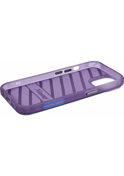 iPhone 15 Uyumlu 3D Gözlük Mont Kedi Detaylı Nakış İşlemeli Kabartmalı Dazzle Kılıf