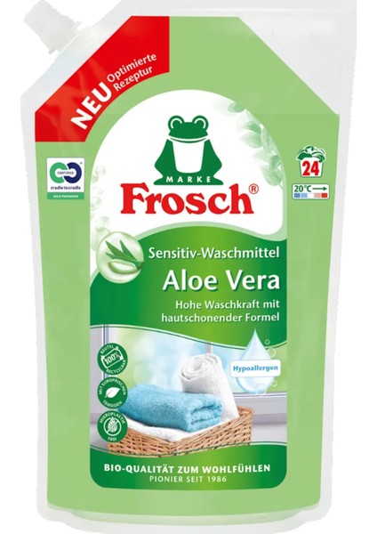 Sıvı Çamaşır Deterjanı Aloe Veralı 24 Yıkama