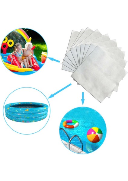 6.5cm x 6.5cm Şişme Havuz Tamir Kiti, Kolay ve Hızlı Onarım Için fiyatları