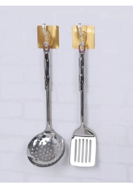 Sarı 6lı Gold Kanca Askı Güçlü Yapışkanlı Mutfak Banyo Askısı Tr Elbise 1 Plastik modelleri