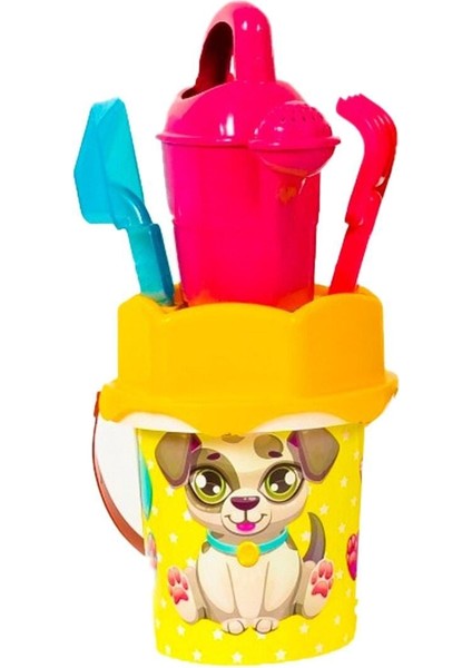 Renkli Plastik Plaj Kovası, Eğlence Için Renkli ve Hafif Tasarım