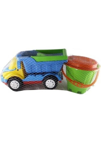 Sevimli Küçük Kovalı Oyuncak Kamyon, Eğlence ve Öğrenme Için Harika Bir Seçim