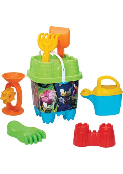 Büyük Kale Kova ve Su Değirmeni Plaj Seti ile Eğlence Dolu Anlar