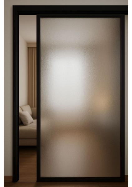 De 45X150CM Dekoratif Ince Dokulu Cam Filmi Statik Kaplama Mutfak Ofis Banyo Pencere