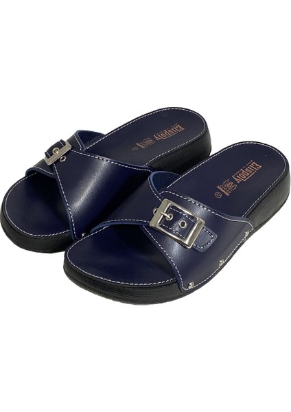 13024 Lacivert Anatomik Kadın Terlik fiyatları