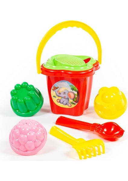 Renkli Orta Boy Kova, Kürek ve Tırmık Seti, Pratik ve Kullanışlı Bahçe ve Plaj Malzemesi fiyatları