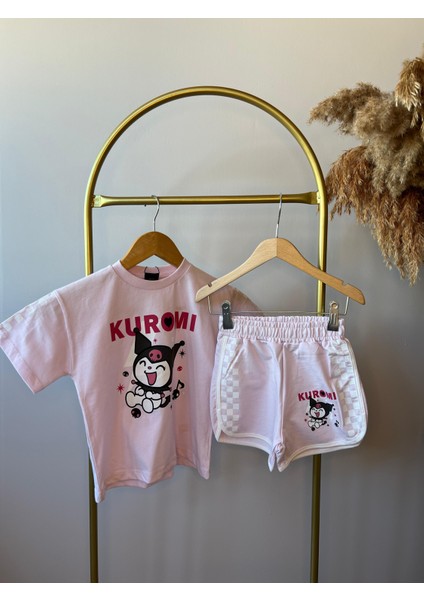 Kız Çocuk Kuromi Lila Şortlu Takım fiyatları