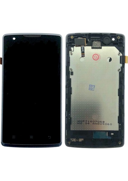 Lenovo A1000 LCD Çıtalı Ekran Full Siyah