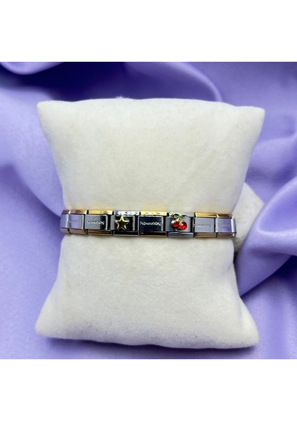 Çelik Italyan Charm Bileklik modelleri