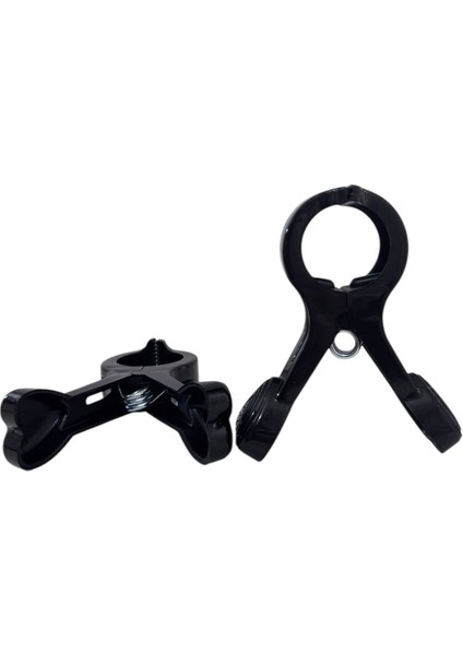 2'li Plaj Şezlong ve Havlu Montu Çok Amaçlı Sabitleyici Siyah modelleri