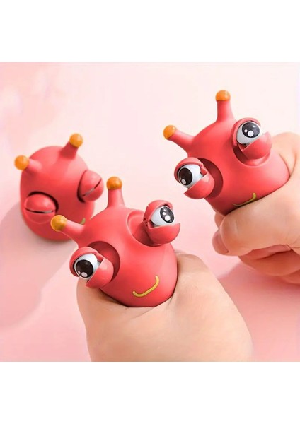 Kırmızı Komik Göz Küresi, Eğlenceli ve Sıkmalı Dekompresyon Oyuncağı modelleri