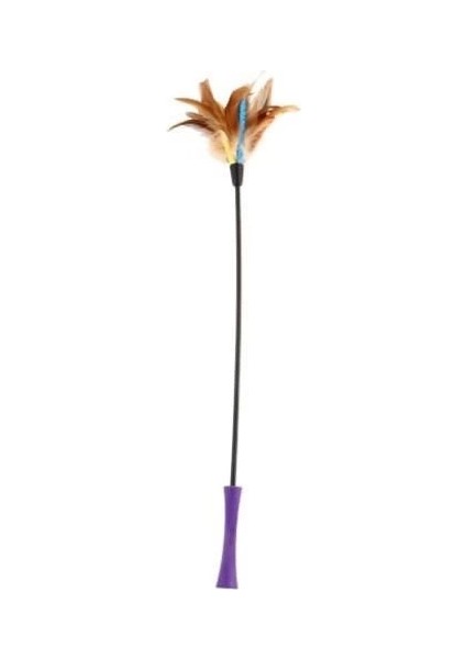 Feather Teaser Tüylü Kedi Oltası Oyuncağı 60 cm