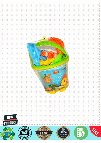 Sevimli 5l Çocuk Kova, Renkli ve Eğlenceli Öğrenme Oyuncakları