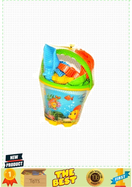 Sevimli 5l Çocuk Kova, Renkli ve Eğlenceli Öğrenme Oyuncakları