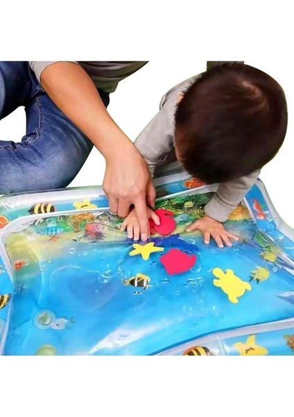 Renkli Çocuk Su ve Oyun Matı, Eğlenceli Aktivite ve Havuz Seti fiyatları