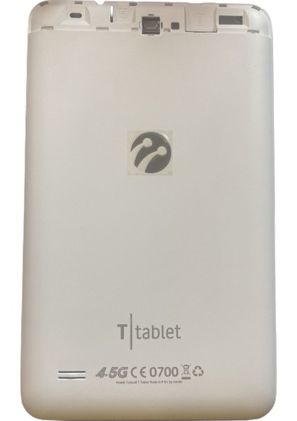 Turkcell T Tablet Ekran Çevçevesi Çıtası Beyaz