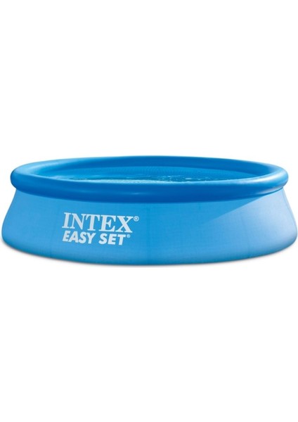 Mavi Intex Easy Kolay Kurulum Mavi Renkli Havuz 244X61 cm Easy Kolay Kurulum Şişme Havuz 244 x 61 6