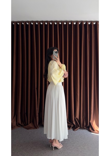 Premium Maxi Beyaz Etek fiyatları