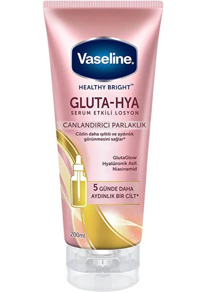 Gluta Hya Serum Etkili Losyon - Canlandırıcı Parlaklık - 200 ml