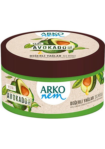 El ve Vücut Kremi - Değerli Yağlar Avokado - 250 ml