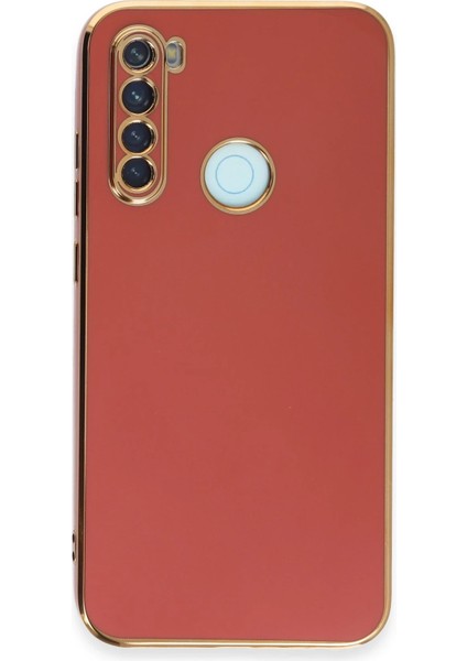 Xiaomi Redmi Note 8 Kılıf Volet Silikon - Kırmızı Drstr