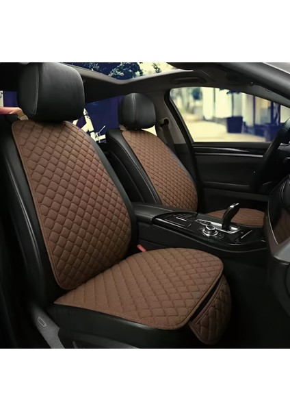 Mini Cooper Tay Tüyü Oto Koltuk Minder Seti - Koltuk Koruma Kılıfı (Ön-Arka Tam Set 5'li)