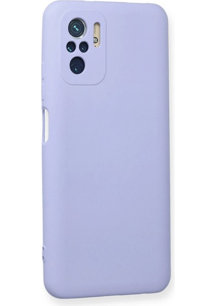 Xiaomi Redmi Note 10 Kılıf Nano Içi Kadife Silikon - Lila Drstr fiyatları