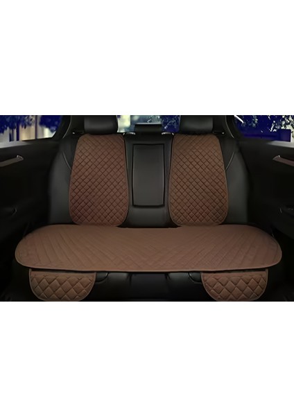 Volvo S90 Tay Tüyü Oto Koltuk Minder Seti - Koltuk Koruma Kılıfı (Ön-Arka Tam Set 5'li)