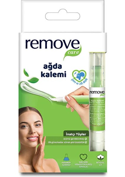 Ağda Kalemi - Inatçı ve Sık Tüyler - 4 ml